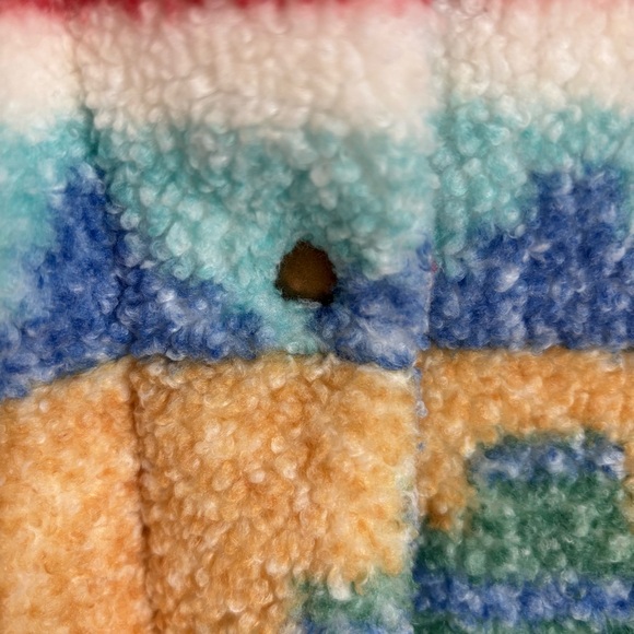 Kimes Ranch Jaycee Sherpa Puffer Jacket Coat Multicolor Southwest Pattern Medium - Picture 6 of 15